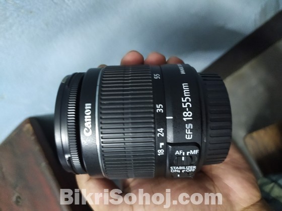 CANON EFS 18-55 MACRO 0.25m/0.8ft lens